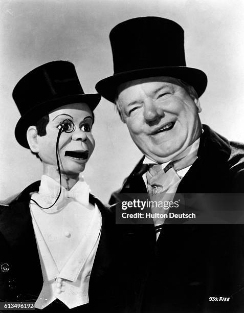 Fields and Charlie McCarthy in a Universal Pictures movie, You Can't Cheat An Honest Man, directed by George Marshall. W.C. Fields was an American...