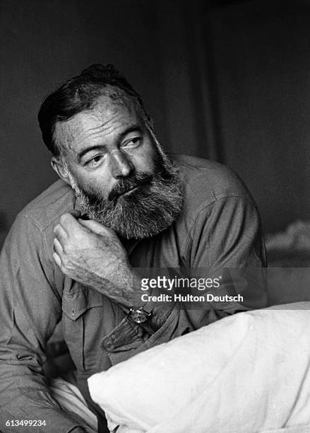 The American writer and war correspondent Ernest Hemingway, , was known for several major novels including: A Farewell to Arms , For Whom the Bell...