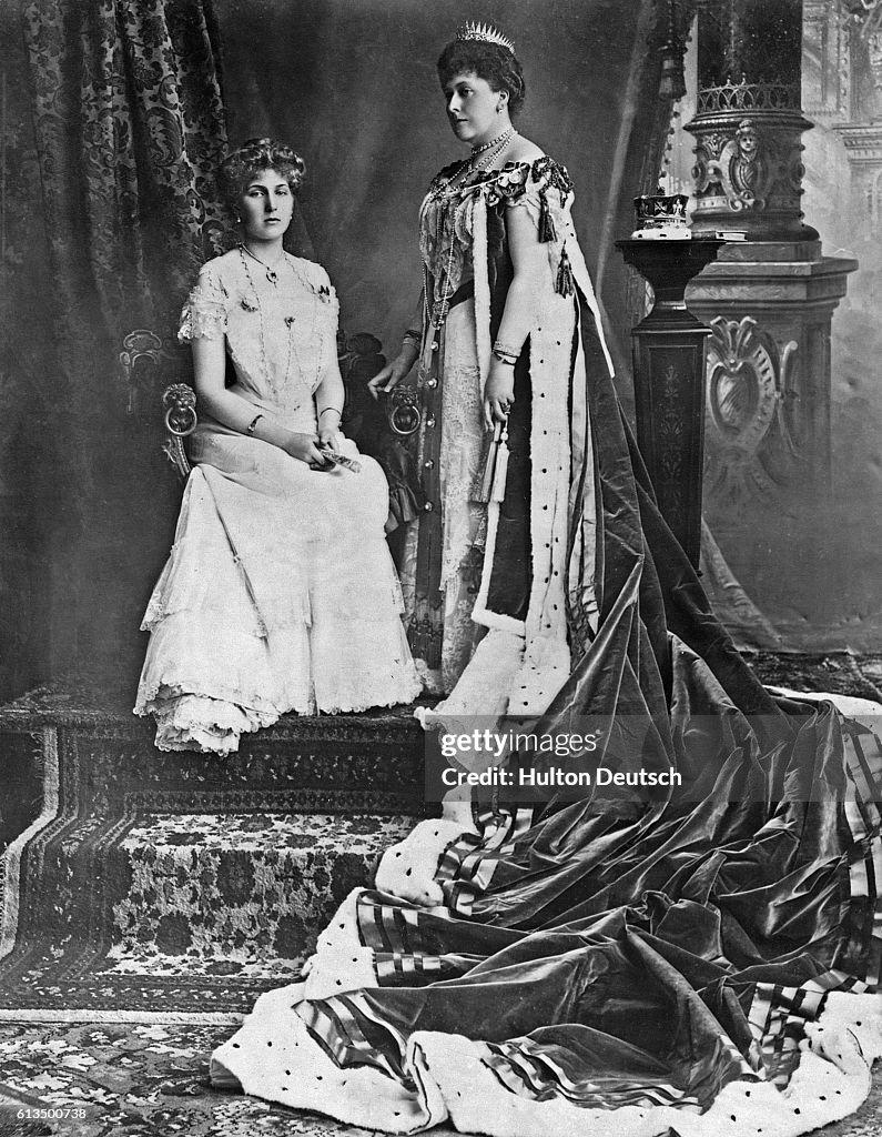 Victoria Bea Princess Beatrice the youngest daughter of Queen Victoria, with her ...