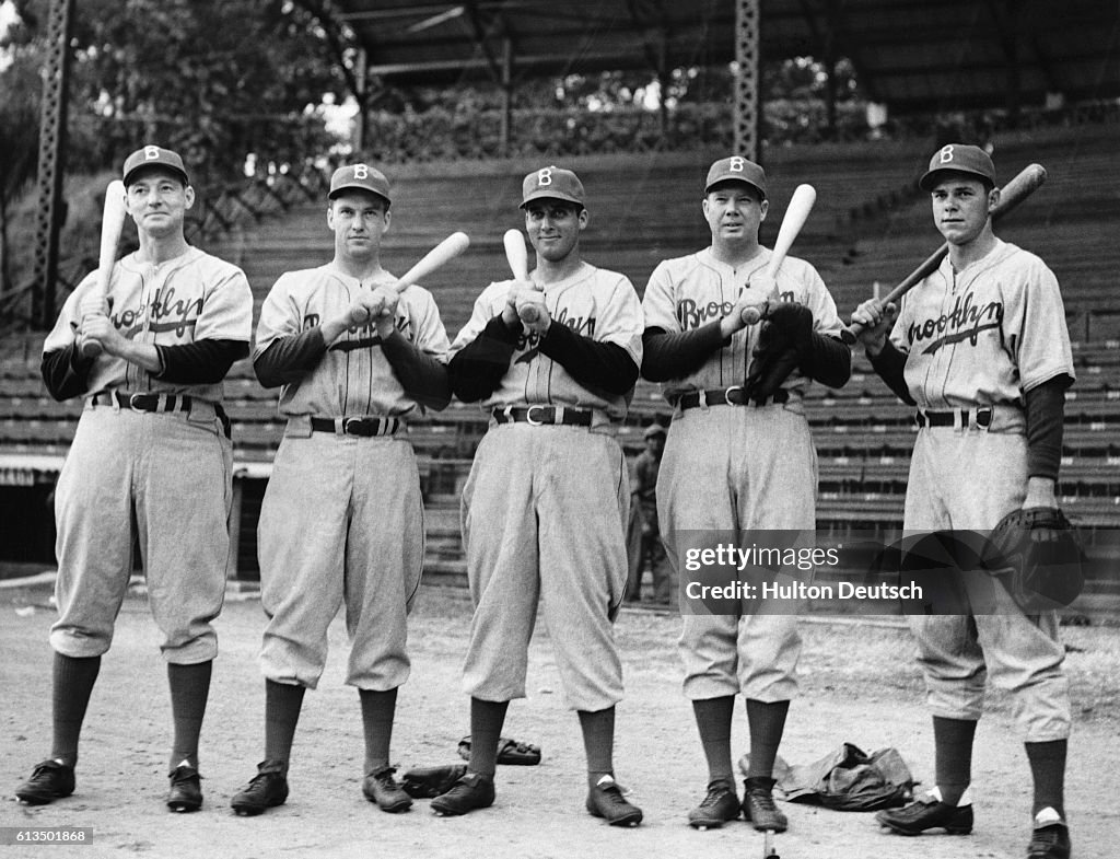 Brooklyn Dodgers Team Members
