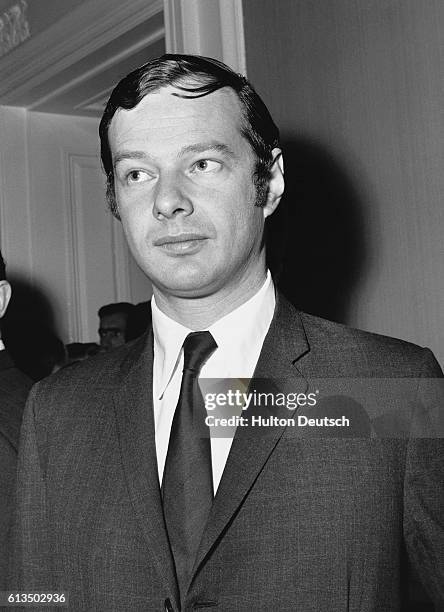 Brian Epstein, the music producer and manager of The Beatles, 1960s.