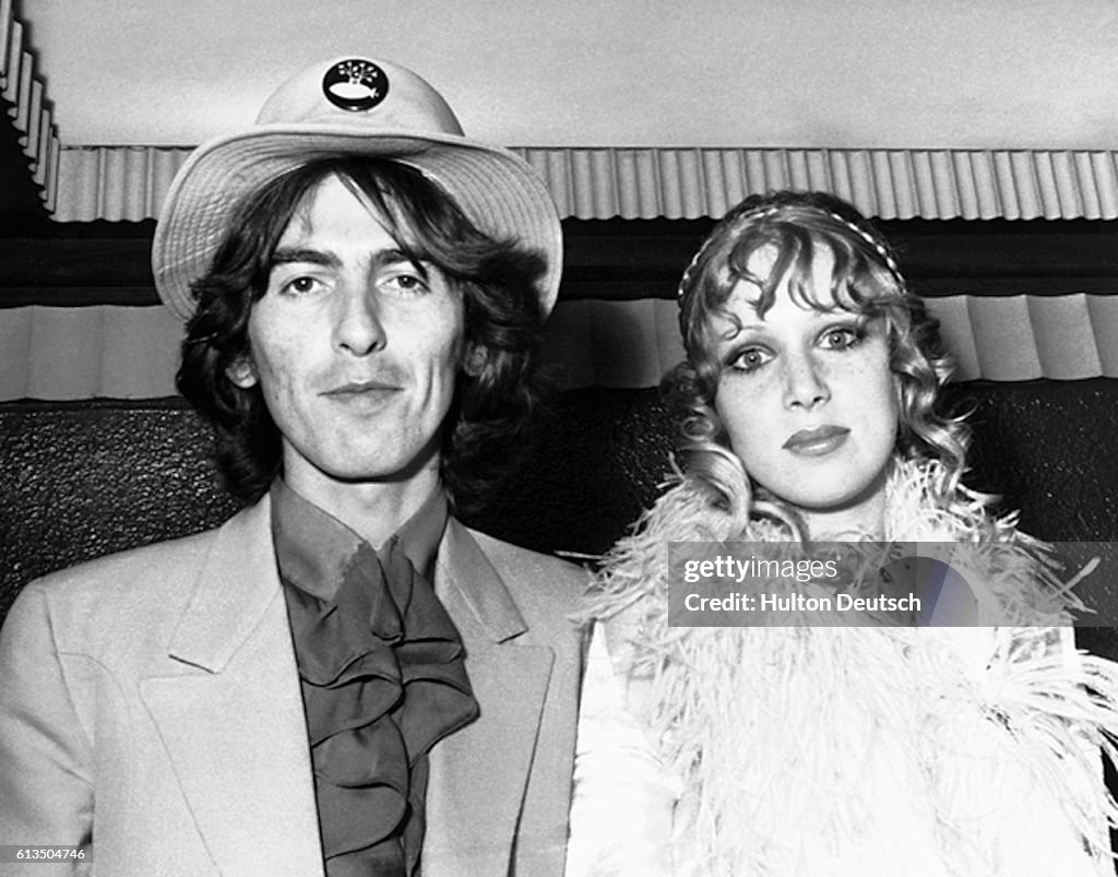 George Harrison and Patti Boyd Harrison