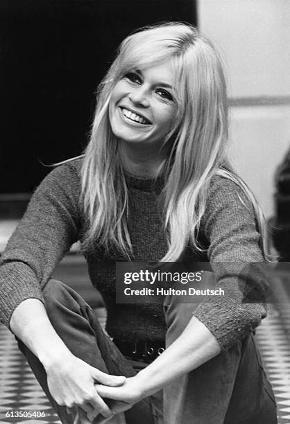 French film actress Brigitte Bardot in 1966.