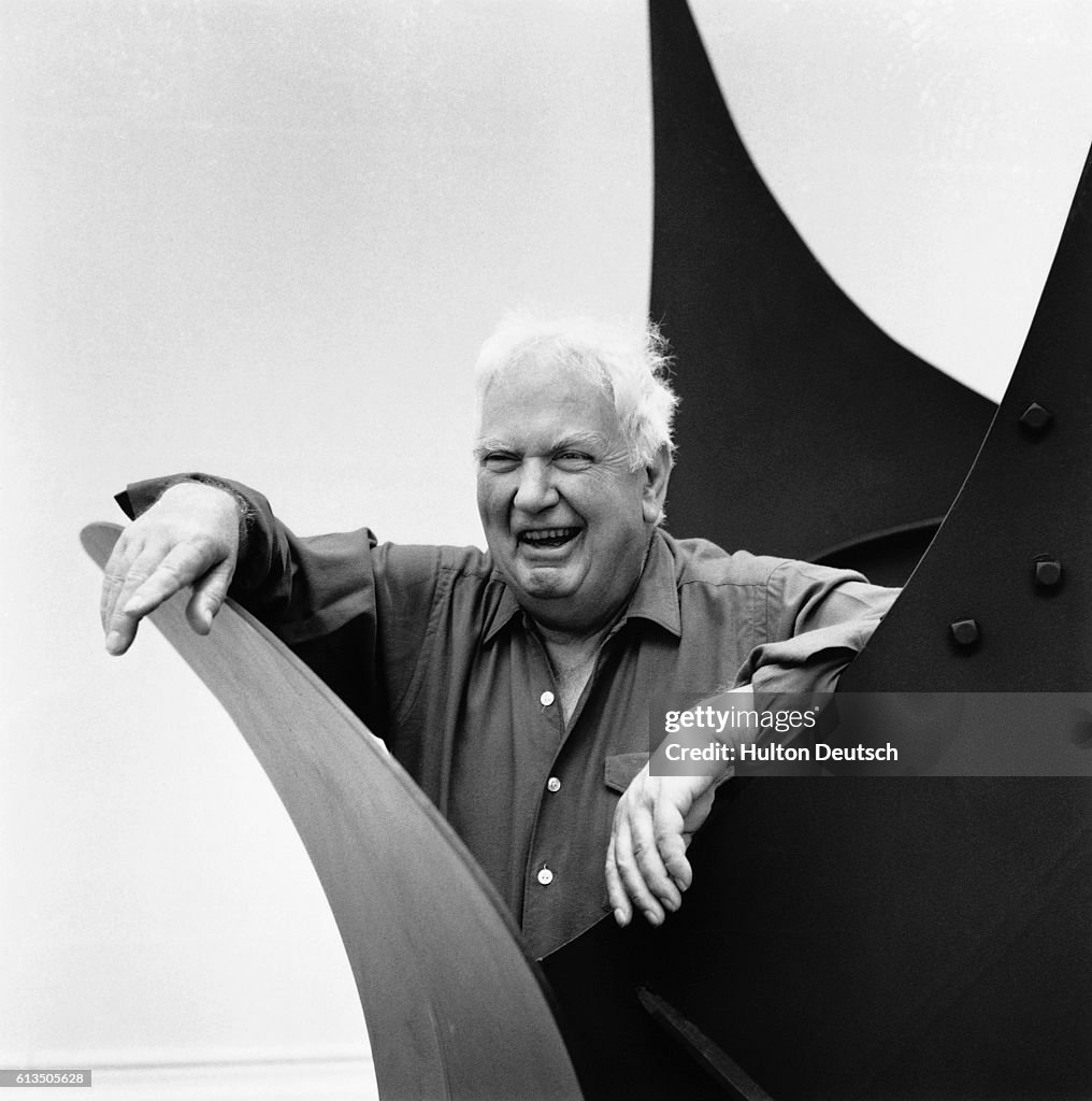 Sculptor Alexander Calder