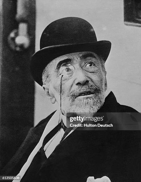 Joseph Conrad the Polish born British novelist and short story writer, author of classic tales such as Heart of Darkness and Lord Jim. Ca. 1923.