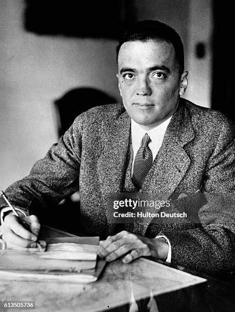 John Edgar Hoover the American public servant. He was director of the F.B.I from 1924 until his death.