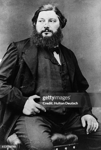 The French Realist painter, Gustave Courbet .