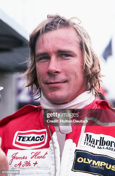 James Hunt, British Grand Prix .