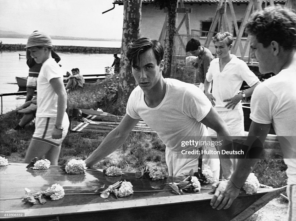 Aga Khan IV and Edward, Duke of Kent in High School