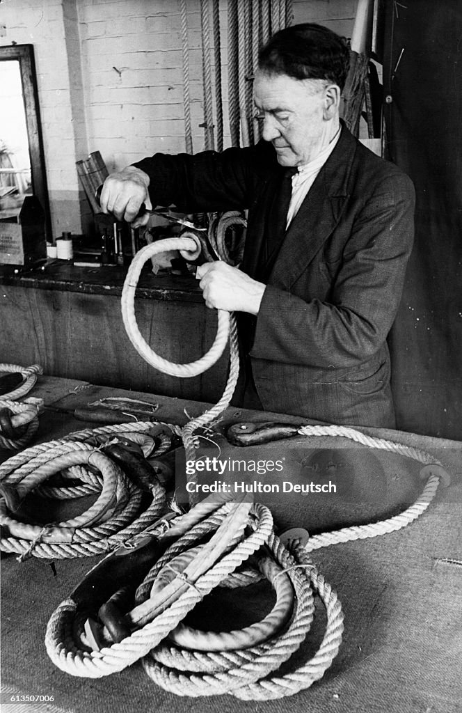 Victorian Hanging Rope After the abolition of the death penalty the future of this man's ...