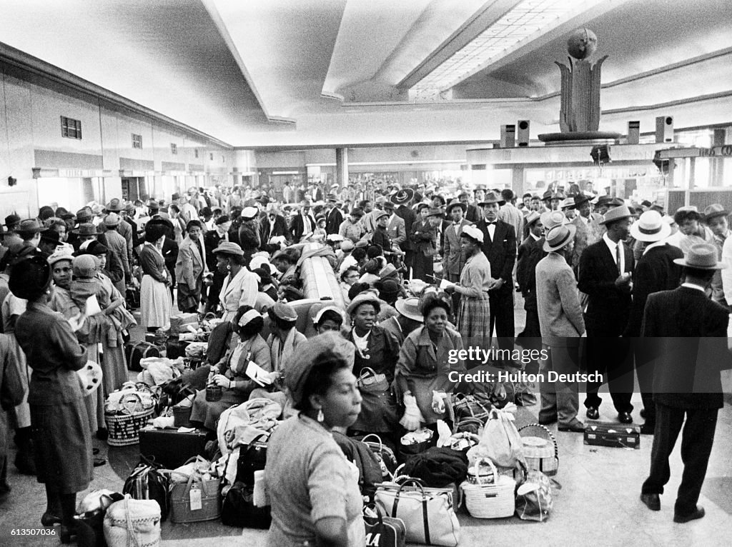 A Boatload Of 700 West Indian Immigrant People Arrive At The Customs a-boatload-of-700-west-indian-immigrant-people-arrive-at-the-customs