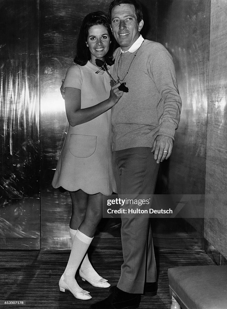 Claudine Longet and Andy Williams