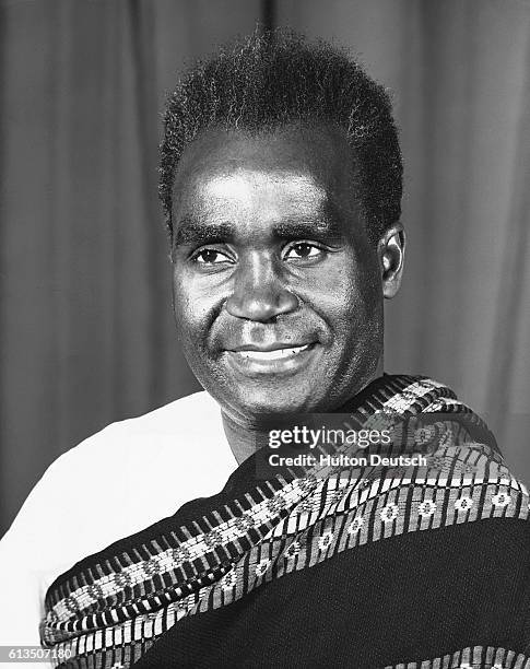 Dr Kenneth Kaunda the Prime Minister of Zambia.