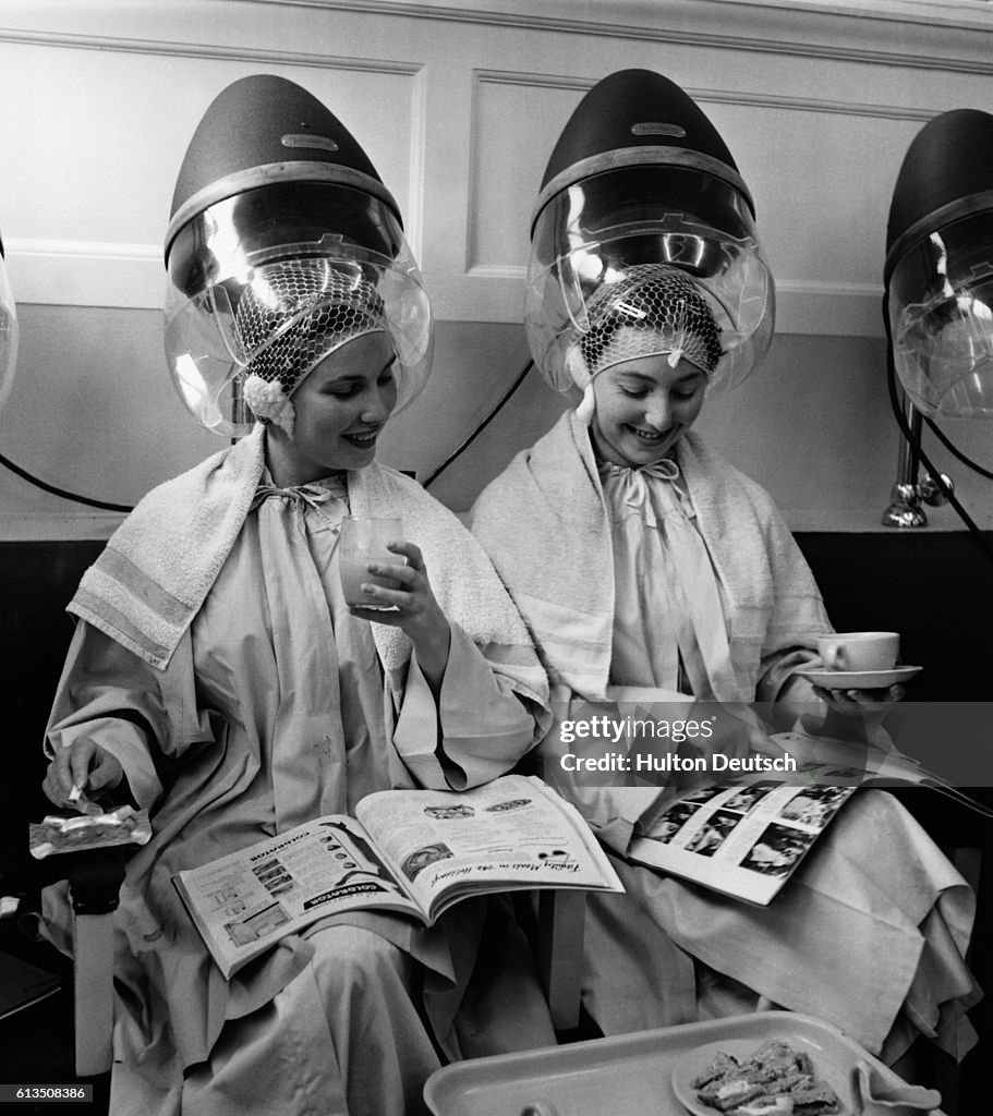 Women at Hair Salon