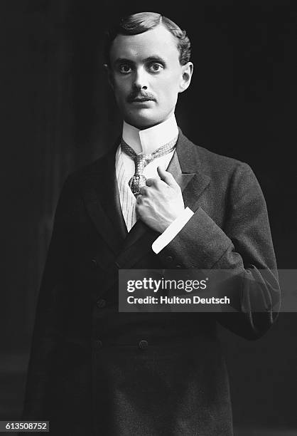 Charles Stewart Rolls , the English engineer and aviator, who co-founded the automobile firm Rolls-Royce in 1906.