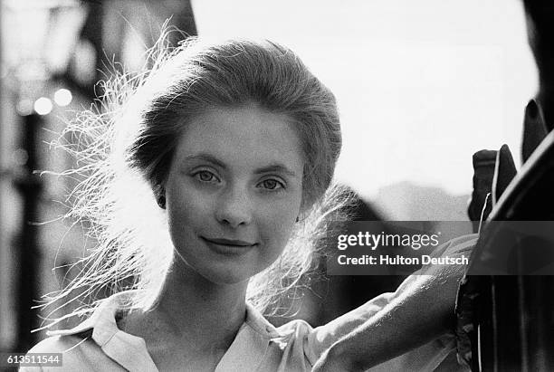 Actress Judi Bowker, given her initial break by Franco Zeffirelli, is to appear in a new production of 'The Double Dealer', August 23, 1976.