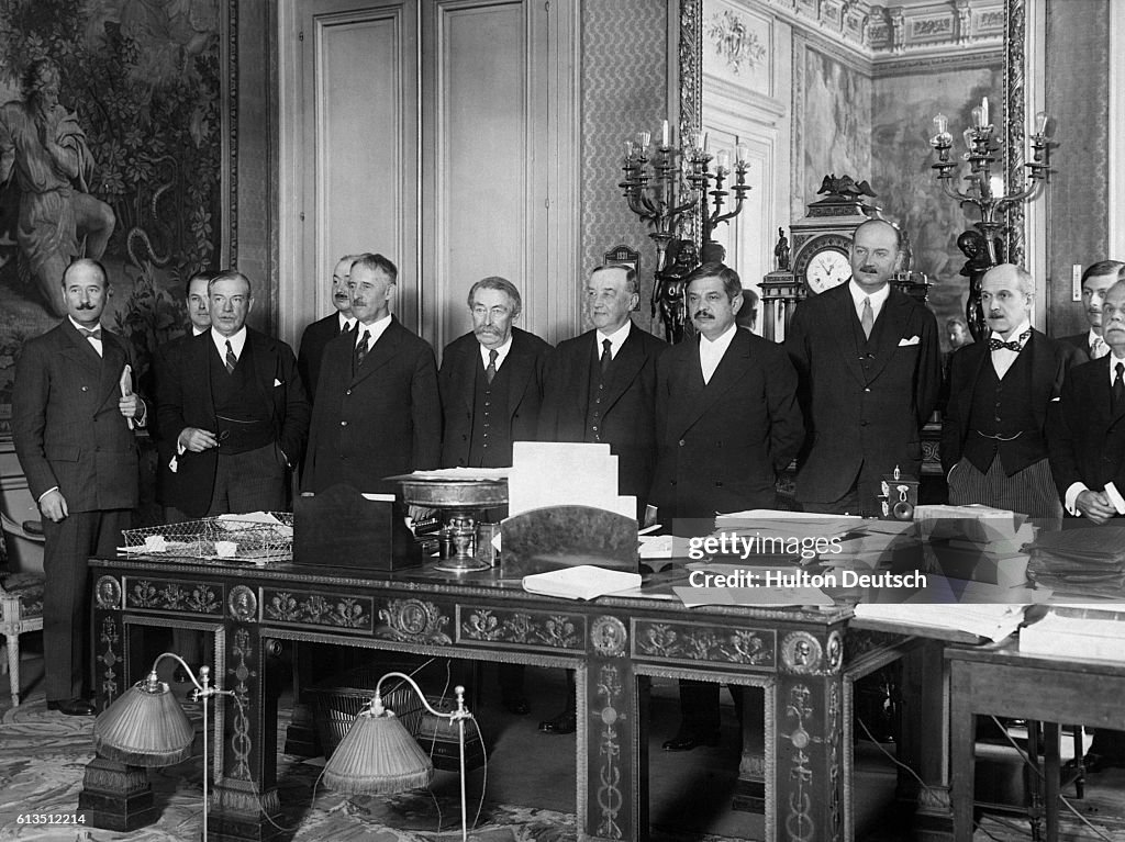 Participants at the Anglo-Franco American Conference