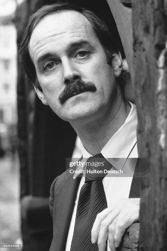 English comic actor and writer John Marwood Cleese, born in 1939 ...