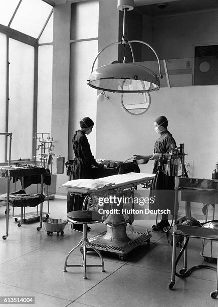 Operating Theater Nurses at St. Bartholomew's Hospital