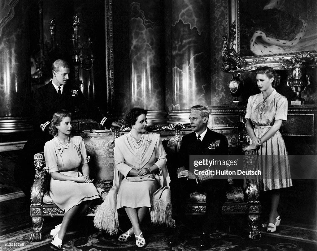 Royal Family with Lord Mountbatten
