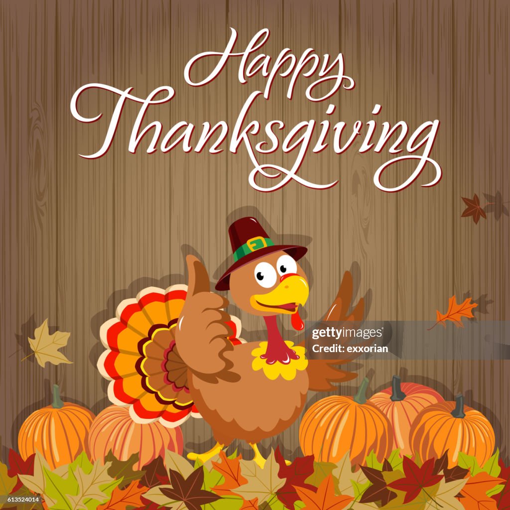 Happy Thanksgiving Turkey High-Res Vector Graphic - Getty Images