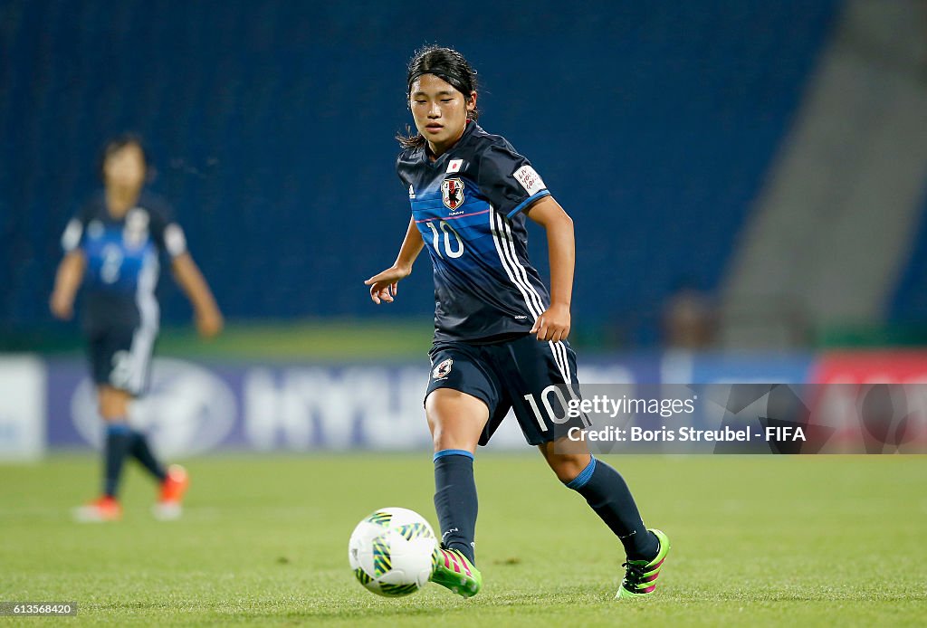 Japan v USA: Group D - FIFA U-17 Women's World Cup Jordan 2016