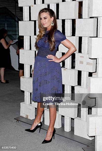 Elizabeth Chambers attends the Hammer Museum's 14th annual Gala In The Garden at Hammer Museum on October 8, 2016 in Westwood, California.