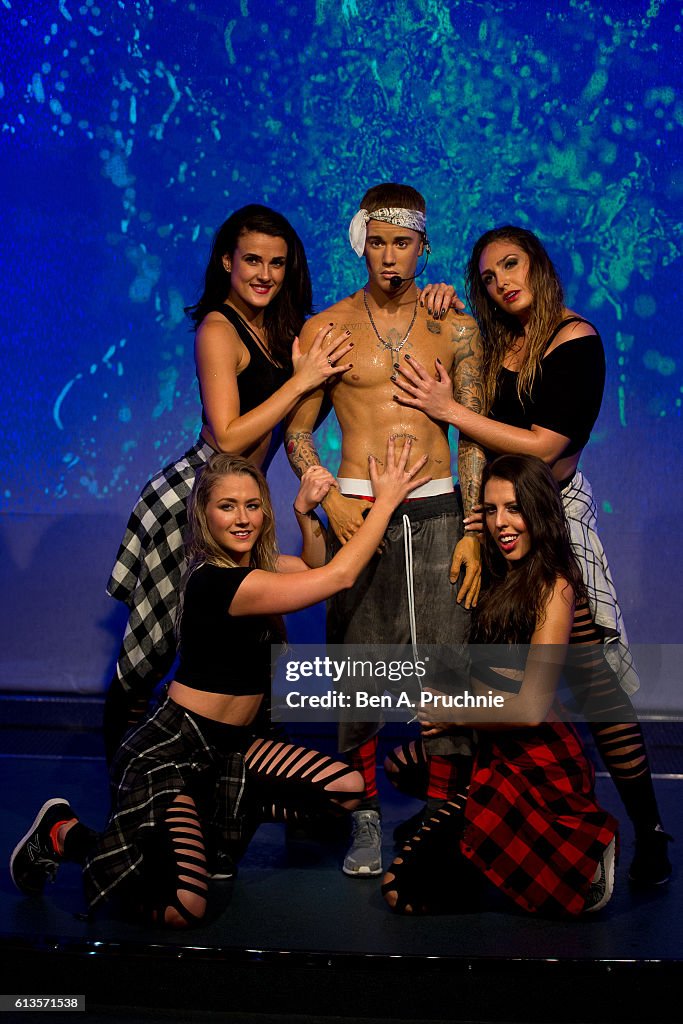 Madame Tussauds London Unveil New 'Wet Look' Justin Bieber Figure