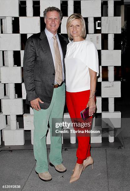 Will Ferrell and Viveca Paulin attend the Hammer Museum's 14th annual Gala In The Garden at Hammer Museum on October 8, 2016 in Westwood, California.