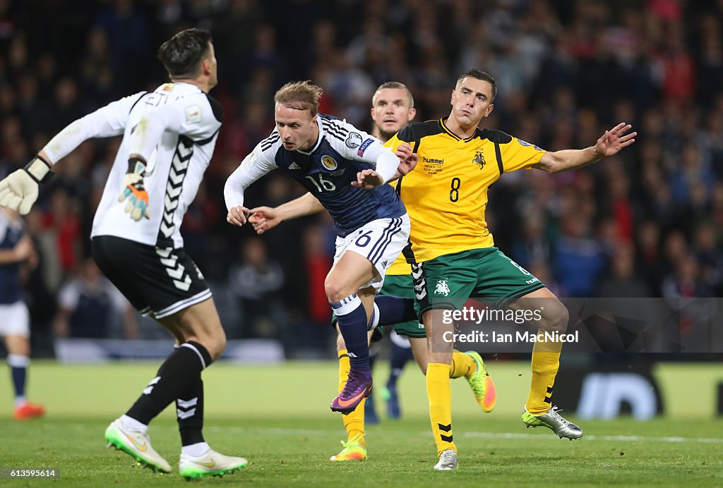 Scotland v Lithuania - FIFA 2018 World Cup Qualifier