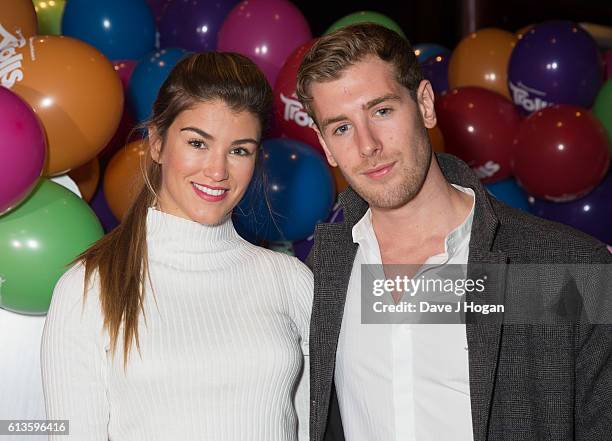 Amy Willerton attends the multimedia screening of "Trolls" at Cineworld Leicester Square on October 9, 2016 in London, England.