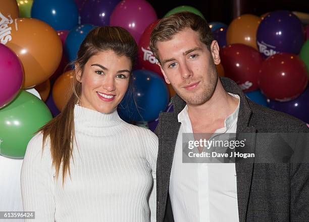 Amy Willerton attends the multimedia screening of "Trolls" at Cineworld Leicester Square on October 9, 2016 in London, England.