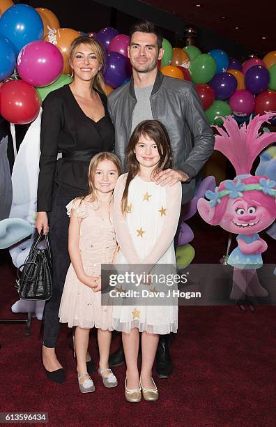 Jimmy Anderson attends the multimedia screening of "Trolls" at Cineworld Leicester Square on October 9, 2016 in London, England.
