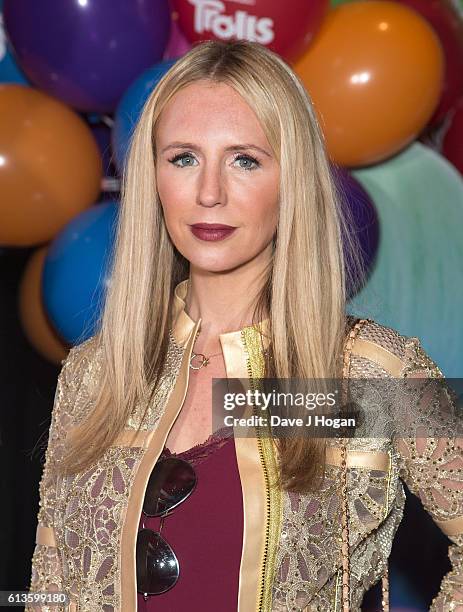 Naomi Isted attends the multimedia screening of "Trolls" at Cineworld Leicester Square on October 9, 2016 in London, England.