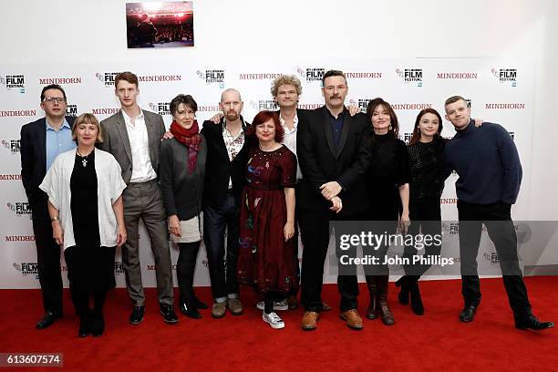 Producers Jack Arbuthnott, Laura Hastings-Smith, actor Robin Morrissey, actress Harriet Walter, director Sean Foley, director of the BFI London Film...