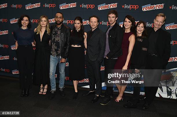 Aubrey Plaza, Rachel Keller, Jeremie Harris, Amber Midthunder, Noah Hawley, Dan Stevens, Katie Aselton, Lauren Shuler Donner, and Bill Irwin attend...