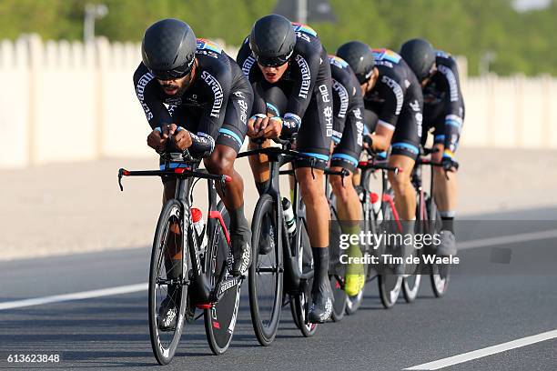 89th Road World Championships 2016 / TTT Men Elite Team STRADALLI - BIKE AID / Joschka BECK / Daniel BICHLMANN / Patrick LECHNER / Dominik MERSEBURG...