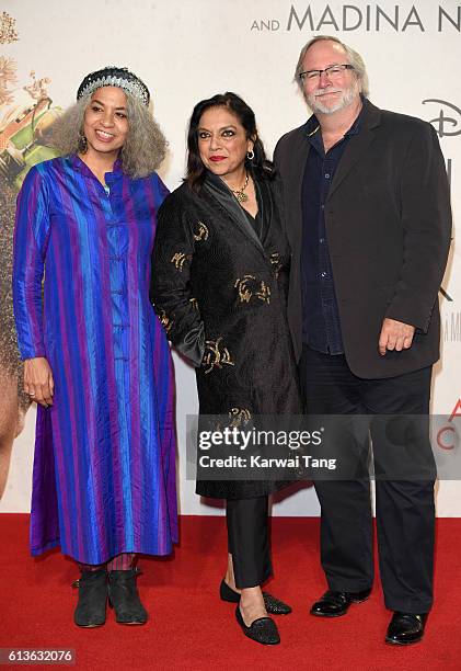 Director Mira Nair attends the 'Queen Of Katwe' - Virgin Atlantic Gala screening during the 60th BFI London Film Festival at Odeon Leicester Square...