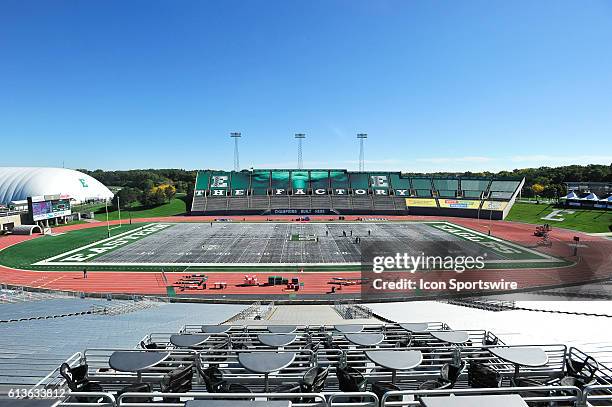 Rynearson Stadium prior to the Eastern Michigan Eagles Homecoming game vs Toledo Rockets during the game on Saturday afternoon, Rynearson Stadium,...