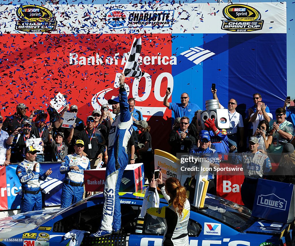 AUTO: OCT 09 NASCAR Chase for the Sprint Cup Contender Round - Bank Of America 500