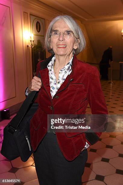 Author Donna Leon attends the Klassik Echo 2016 on October 9, 2016 in Berlin, Germany.