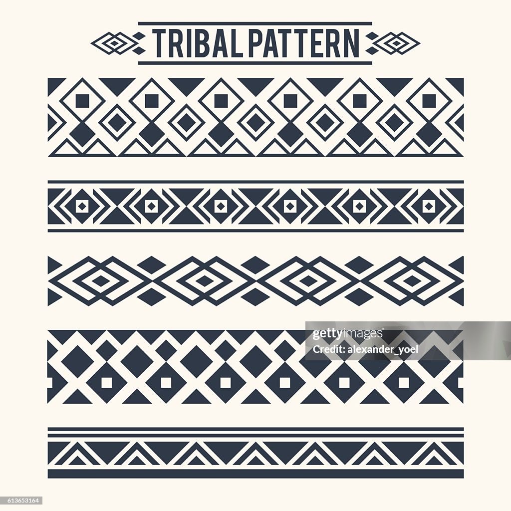 Ethnic Tribal Pattern High-Res Vector Graphic - Getty Images