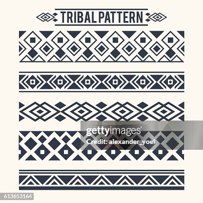 Worktribe Pattern Ethnic Tribal Pattern High-Res Vector Graphic - Getty Images