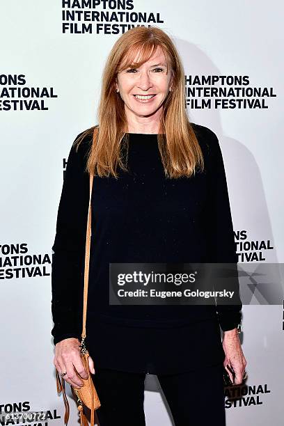 Nicole Miller attends the Awards Dinner at the Hamptons International Film Festival 2016 at Topping Rose on October 9, 2016 in Bridgehampton, New...