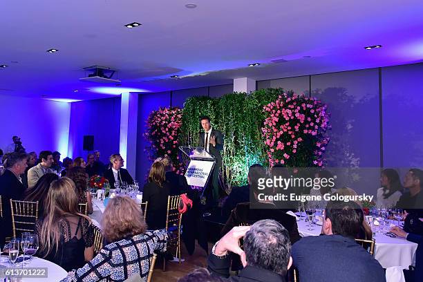 General atmosphere at the Awards Dinner at the Hamptons International Film Festival 2016 at Topping Rose on October 9, 2016 in Bridgehampton, New...