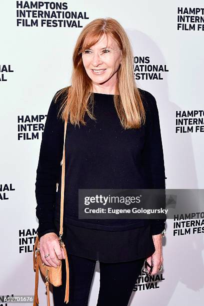 Nicole Miller attends the Awards Dinner at the Hamptons International Film Festival 2016 at Topping Rose on October 9, 2016 in Bridgehampton, New...