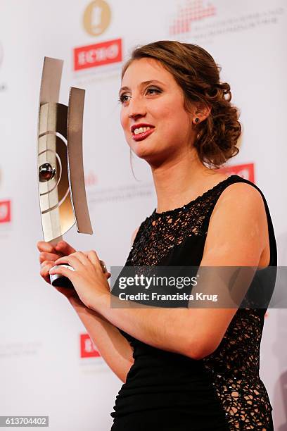 Lida Winkler attends the ECHO Klassik 2016 at Konzerthaus Am Gendarmenmarkt on October 09, 2016 in Berlin, Germany.