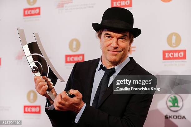 Singer Campino attends the ECHO Klassik 2016 at Konzerthaus Am Gendarmenmarkt on October 09, 2016 in Berlin, Germany.