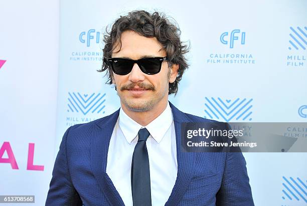 Actor/Director James Franco attends the "In Dubious Battle" screening at the 39th Mill Valley Film Festival at Cinearts @ Sequoia on October 9, 2016...
