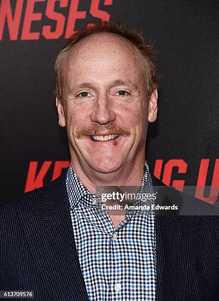 Actor Matt Walsh arrives at the premiere of 20th Century Fox's "Keeping Up With The Joneses" at Fox Studios on October 8, 2016 in Los Angeles,...